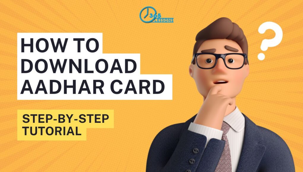 how to download aadhar card without otp