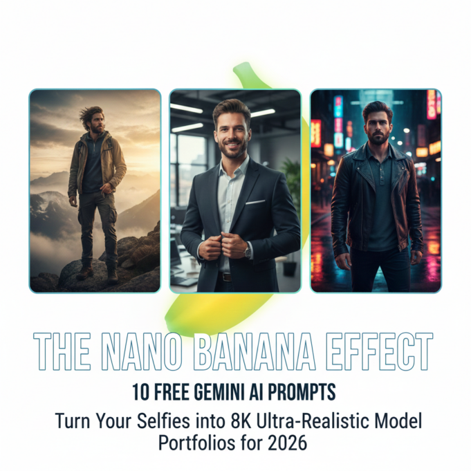 The Nano Banana Effect: 10 Free Gemini AI Prompts to Turn Your Selfies into 8K Ultra-Realistic Model Portfolios for 2026 Gemini Banana Free Prompts